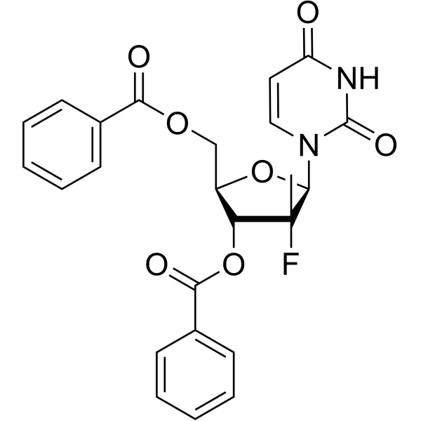 3',5'-Di-O-benzoyl-2'-deoxy-2'-fluoro-2'-methyluridine