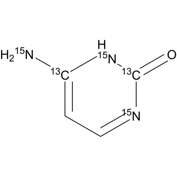 Cytosine-13C2,15N3