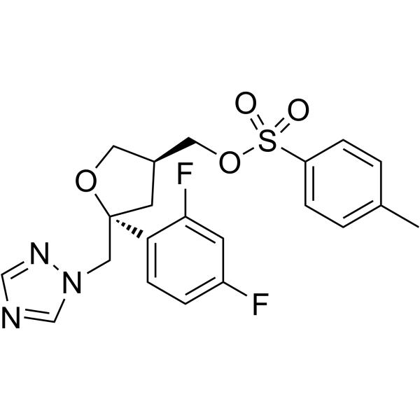 P-Toluenesulfonic Acid (3S,5R)-5-(2,4-Difluorophenyl)-5-[(1H-1,2,4-triazol-1-yl)methyl]oxolan-3-ylmethyl Ester