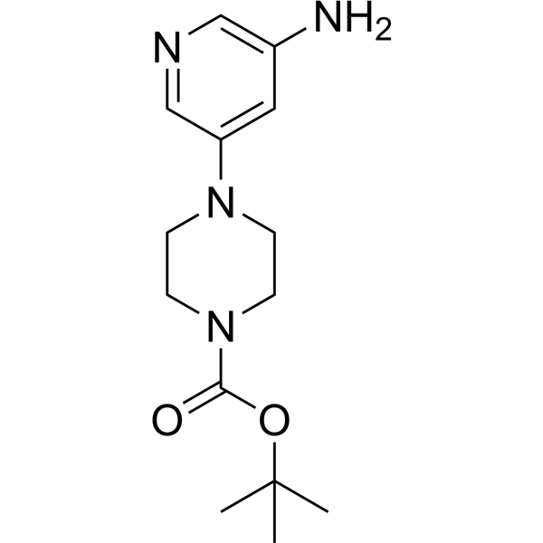 1,1-Dimethylethyl 4-(5-amino-3-pyridinyl)-1-piperazinecarboxylate