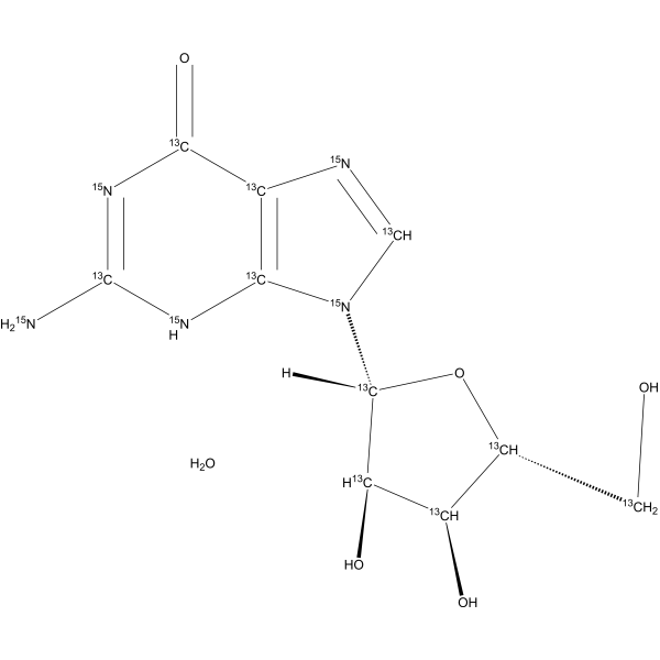 Guanosine-13C10,15N5 hydrate