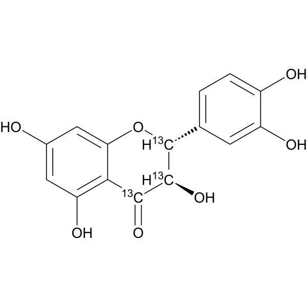(±)-Taxifolin-13C3