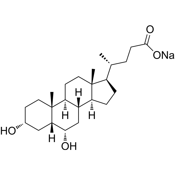 Hyodeoxycholic acid sodium