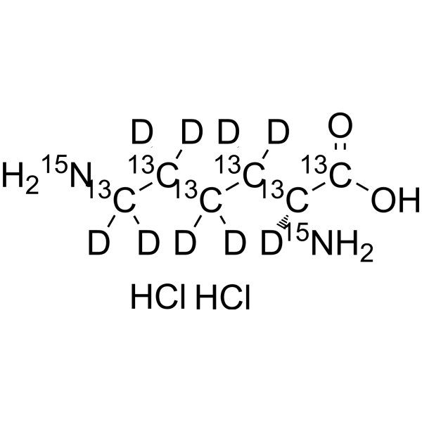 L-Lysine-13C6,15N2,d9 dihydrochloride