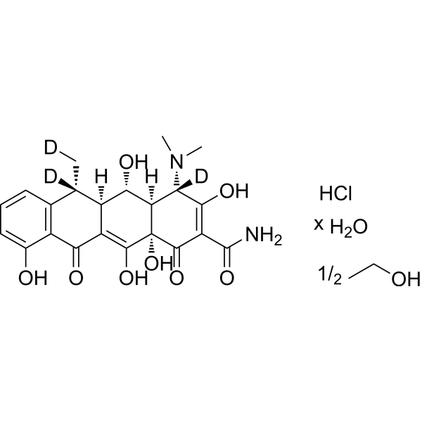 Doxycycline-d3 (hyclate) (major)