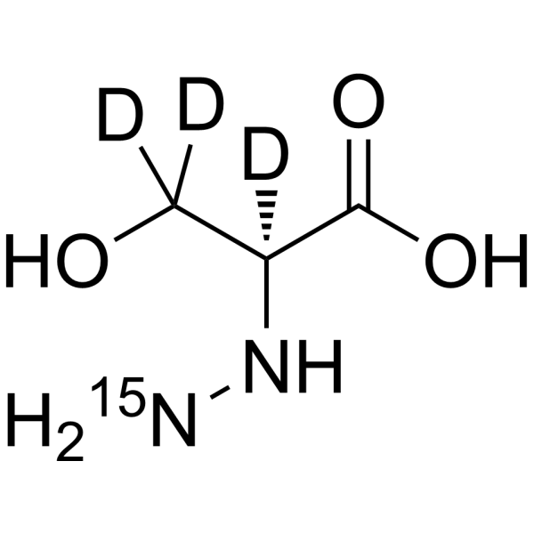 L-Serine-d3,15n