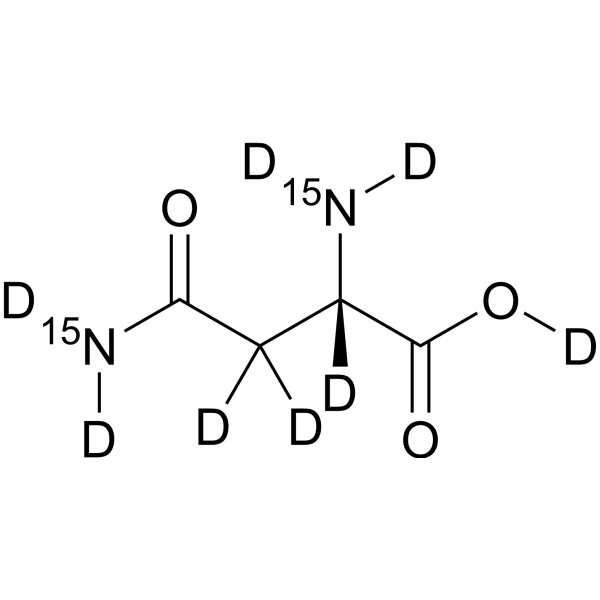 L-Asparagine-15N2,d8