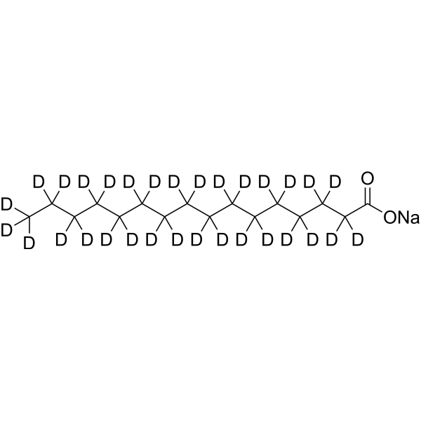 Palmitic acid-d31 sodium