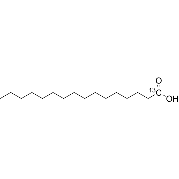 Palmitic acid-1-13C