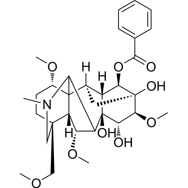 Benzoylhypaconine