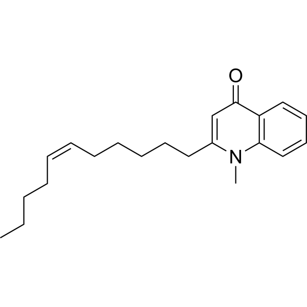 1-Methyl-2-[(Z)-6-undecenyl]-4(1H)-quinolone