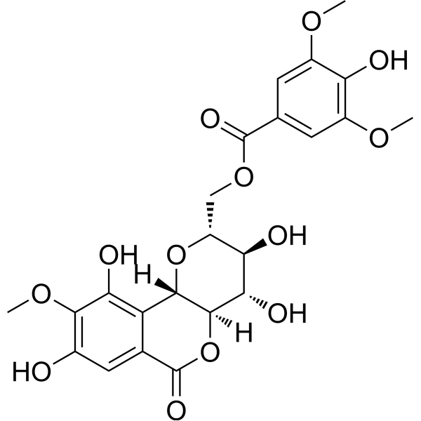 11-O-Syringylbergenin