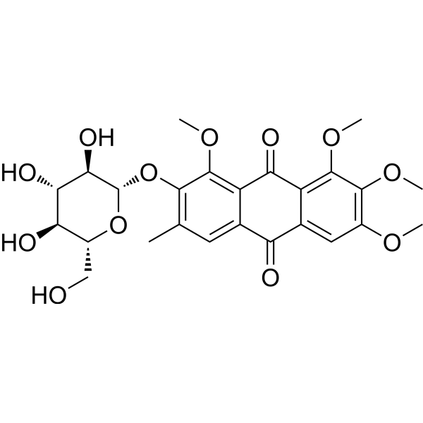 Chrysoobtusin 2-β-D-glucoside