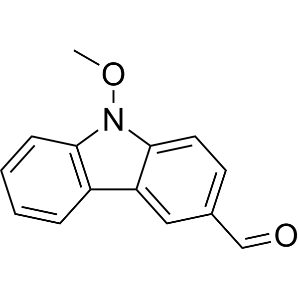 N-Methoxy-3-formylcarbazole Chemical Structure N-Methoxy-3-formylcarbazole
