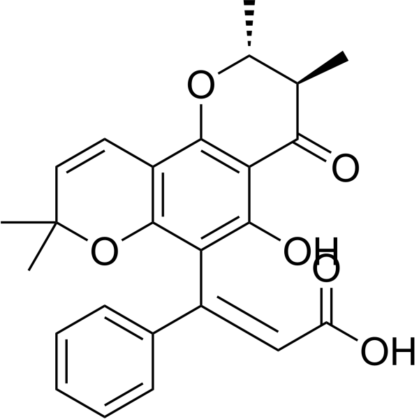 Calophyllic acid