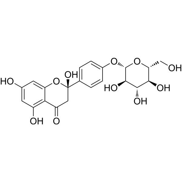 (2S)-(+)-2-Hydroxynaringenin-4'-O-β-D-glucopyranoside