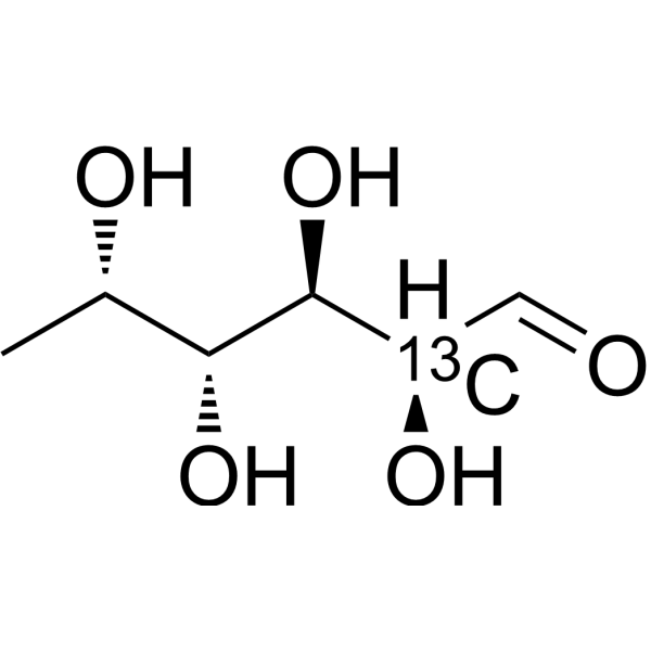 (-)-Fucose-13C-1