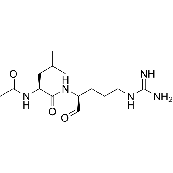 Acetyl-L-Ieucyl-L-argininal