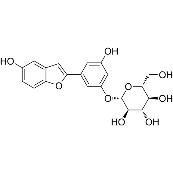 Moracin M 3’-O-β-glucopyranoside