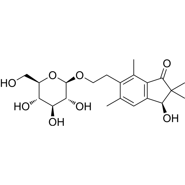 Pteroside D Chemical Structure Pteroside D