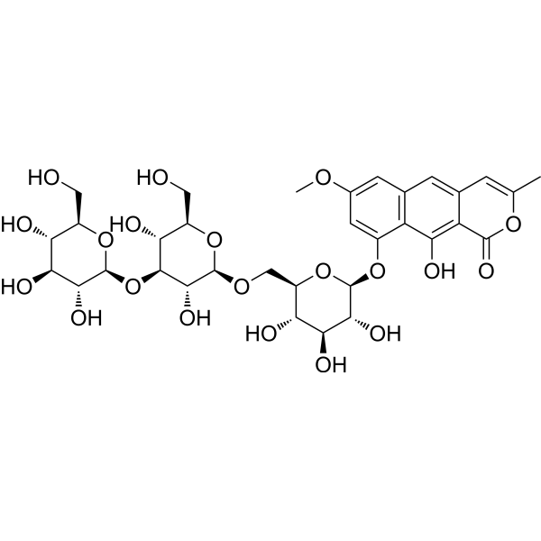 Toralactone 9-O-triglucoside