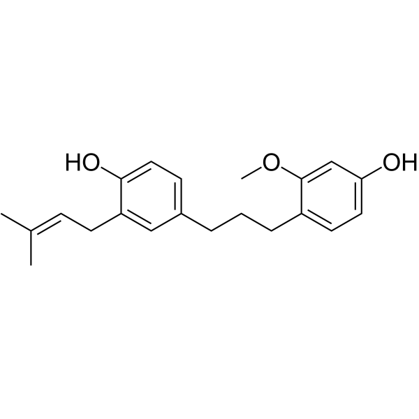 1-(4-Hydroxy-2-methoxyphenyl)-3-(4-hydroxy-3-prenylphenyl)