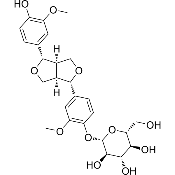 Pinoresinol 4-O-β-D-glucopyranoside (Standard)