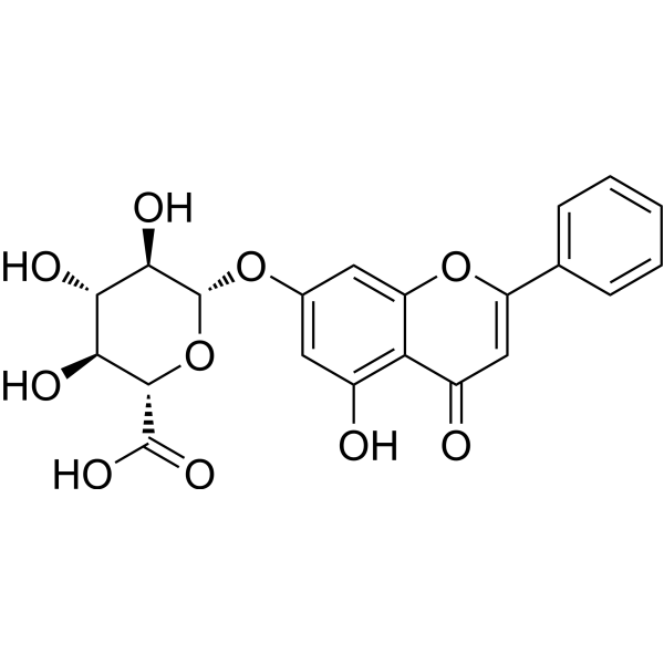 Chrysin-7-O-glucuronide (Standard)