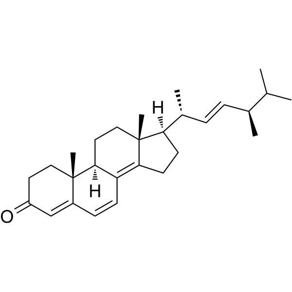 Ergosta-4,6,8(14),22-tetraen-3-one