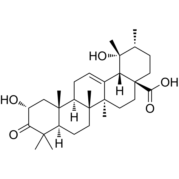 2α,19α-Dihydroxy-3-oxo-urs-12-en-28-oic acid
