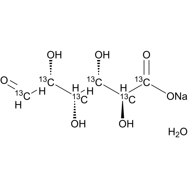 D-Glucuronic acid sodium monohydrate-<sup>13</sup>C<sub>6</sub>