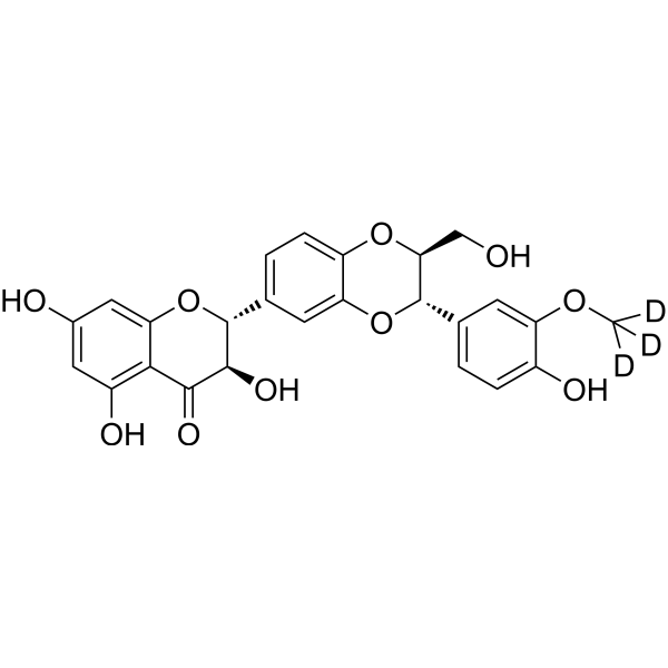 Silybin B-d3