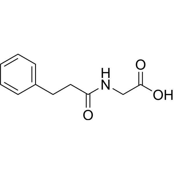 N-(3-Phenylpropionyl)glycine (Standard)