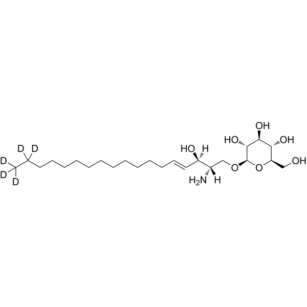 Glucosylsphingosine-d<sub>5</sub>