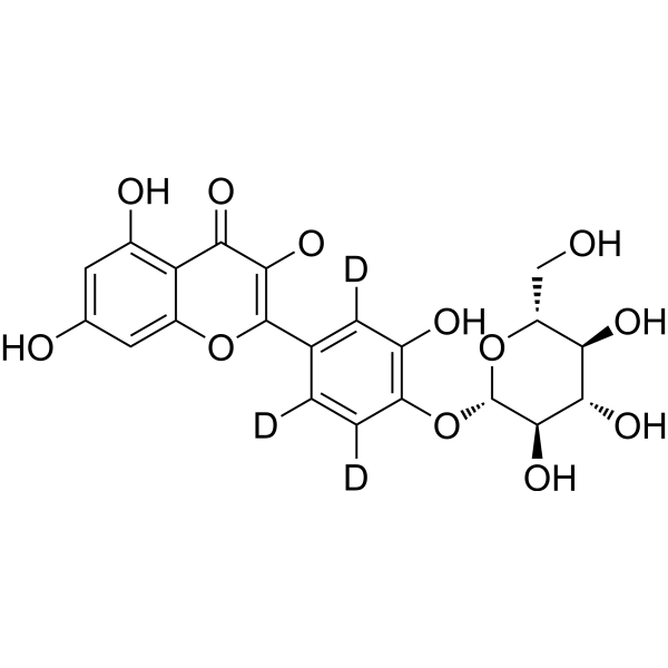 Quercetin 4'-Glucoside-d3