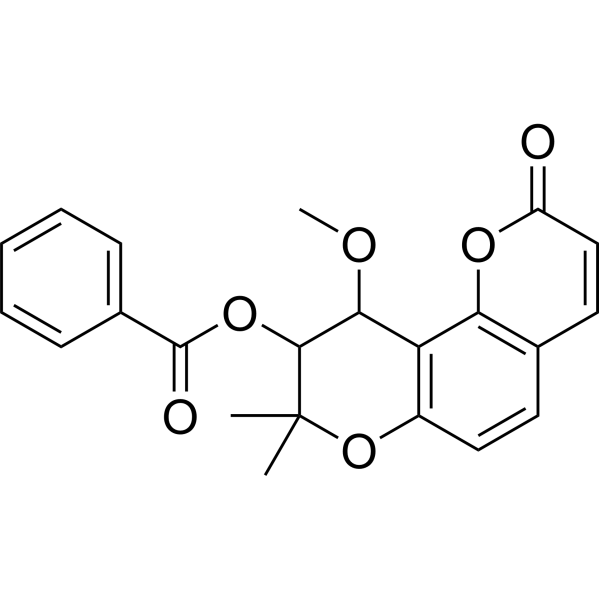 trans-3'-O-Benzoyl-4'-O-methylkhellactone