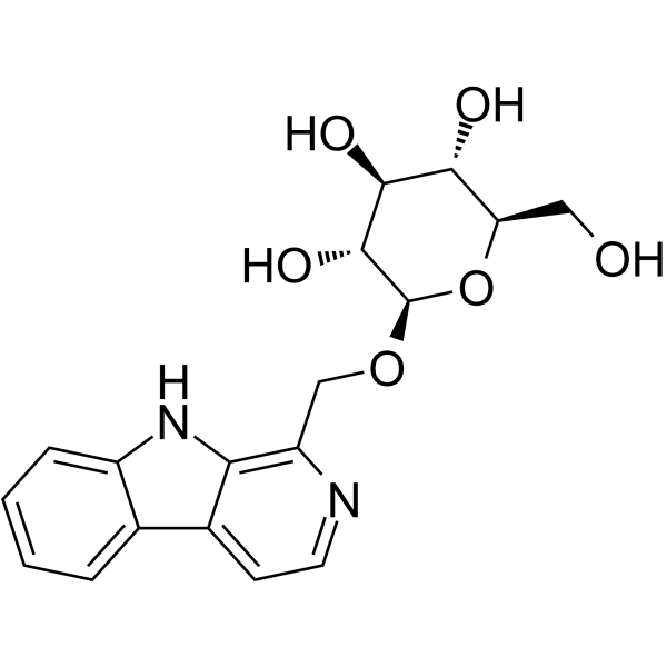 1-Hydroxymethyl-β-carboline glucoside