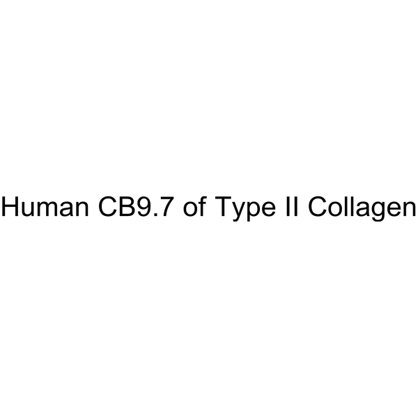 Human CB9.7 of type II collagen