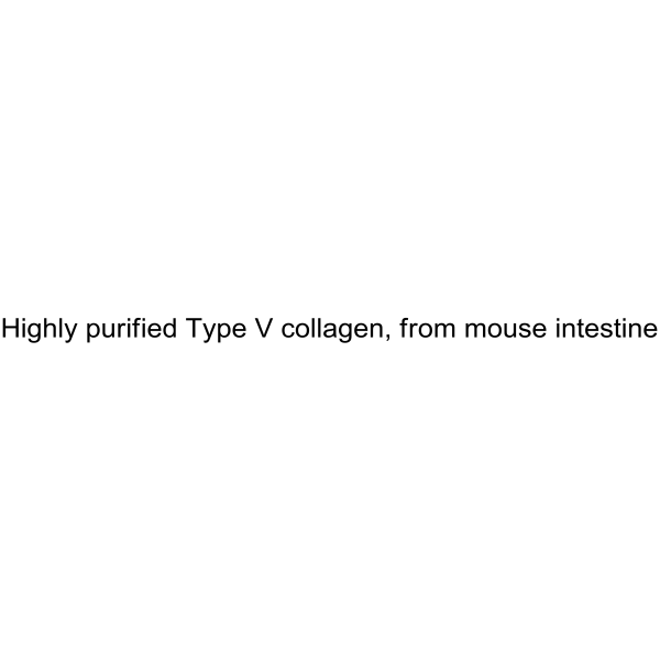 Highly purified Type V collagen, from mouse intestine