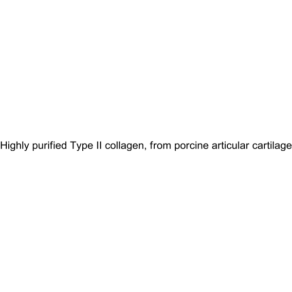 Highly purified Type II collagen, from porcine articular cartilage