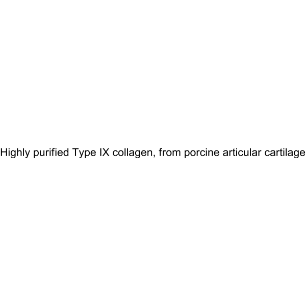 Highly purified Type IX collagen, from porcine articular cartilage