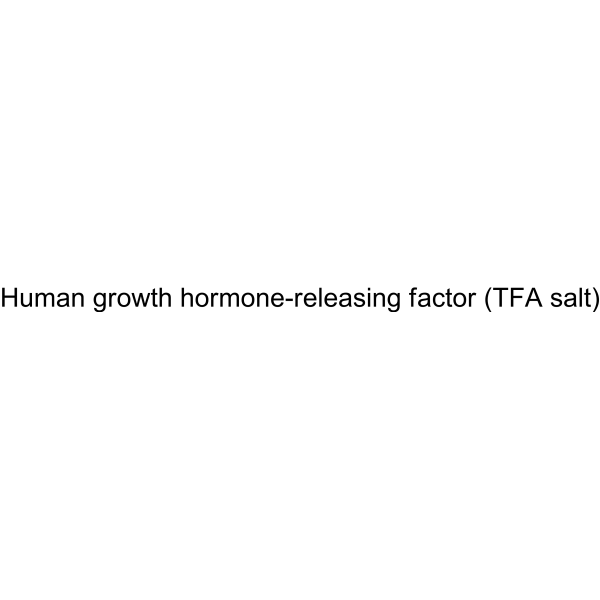 Human growth hormone-releasing factor TFA