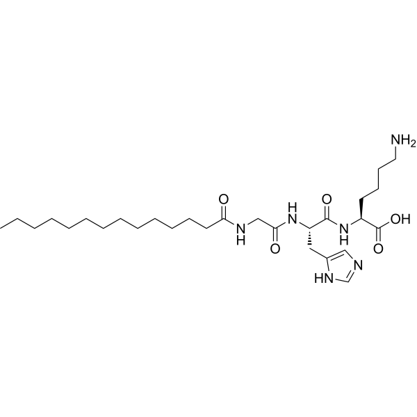 Myristoyl tripeptide-1