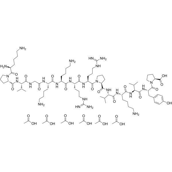 ACTH (11-24) hexaacetate