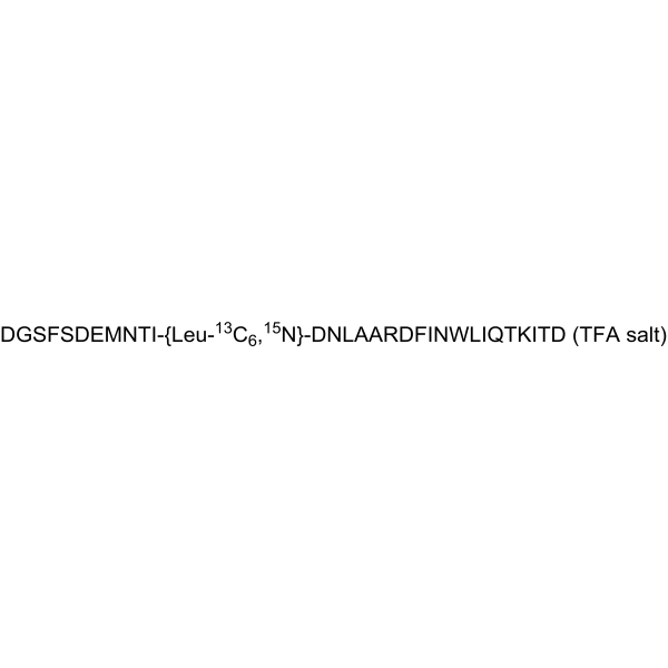 GLP-2(3-33) (Leu-13C6,15N) TFA