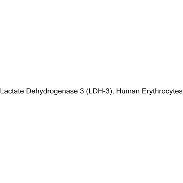 Lactate Dehydrogenase 3 (LDH-3), Human Erythrocytes