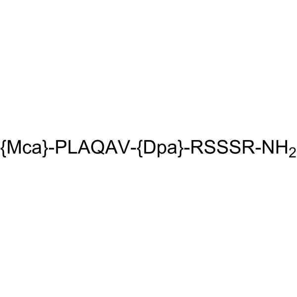 Mca-PLAQAV-Dpa-RSSSR-NH2