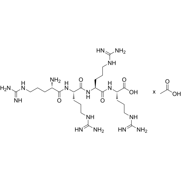 Arg-Arg-Arg-Arg acetate
