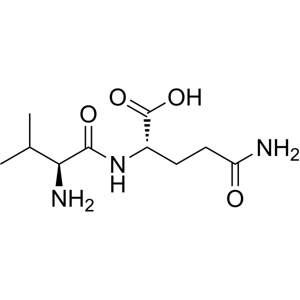 H-Val-Gln-OH Chemical Structure H-Val-Gln-OH