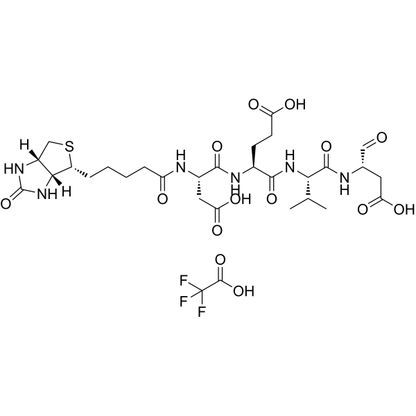 Biotin-DEVD-CHO TFA
